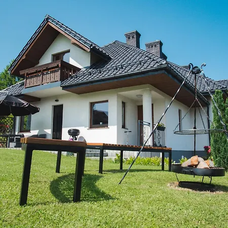 Sloneczna Rapsodia - Dwupoziomowy Z Widokiem, Tarasem I Ogrodem * Rabka-Zdrój
